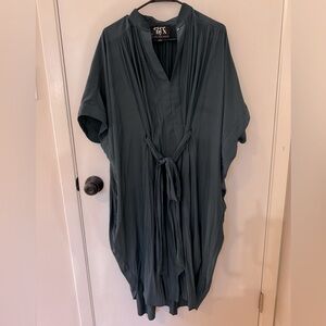 Ever By X Petite Teal Green Dresss